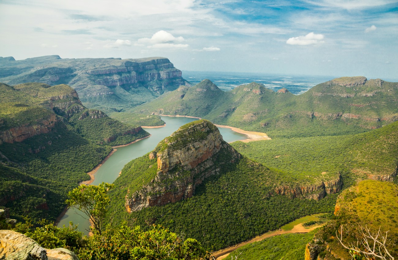 Cape Town city and mountain